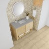Marigot Single 48" Single (Vanity Only Pricing) in Sunwashed Oak